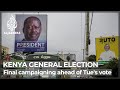 Kenya election: Final campaigns ahead of Tuesday's vote