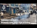 Sierra Leone imposes curfew amid anti-government protests