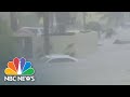 Cars Submerged As Hurricane Ian Brings Ocean Into Streets