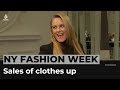New York Fashion Week: Clothes sales up despite inflation