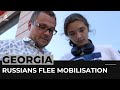 Putin mobilisation order: Georgians concerned about Russian exodus