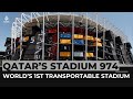 Qatar’s Stadium 974, world’s first transportable stadium