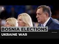 Ukraine war influences Bosnia's general elections
