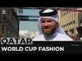 Football fashion: Team spirit with a traditional Qatari flair
