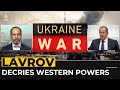 Rus­sia’s Lavrov says US & NATO are par­tic­i­pants in Ukraine war
