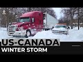 North America storm: Death toll rises as freezing weather continues