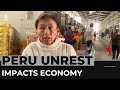 Political crisis and unrest affect Peru’s economy