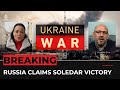 Rus­sia claims con­trol of Ukraine’s Soledar