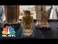 Ancient Egyptian treasures unveiled after Giza tombs excavation