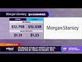 Morgan Stanley stock trends higher on Q4 earnings beat