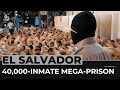 El Salvador’s president defends 40,000-inmate mega-prison