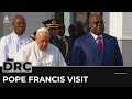 Pope Francis decries resource exploitation in Africa on DRC visit