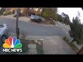 Video captures car losing control before crashing into California home