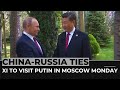 China’s Xi to Visit Moscow Monday in Show of Support for Putin