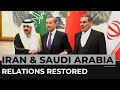 Iran and Saudi Arabia agree to restore relations after seven years of heightened tension