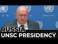 Controversy grows as Russia takes UN Security Council presidency