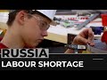 Russia labour shortage: 600,000 workers needed to fill vacancies