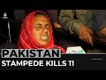 Stampede at Ramadan food distribution centre kills 11 in Pakistan