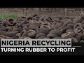 A start-up recycles rubber into profit in Nigeria