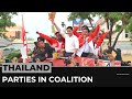 Thailand elections: Opposition parties in coalition talks