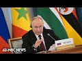 African leaders tell Putin war ‘must end’ during Ukraine peace talks