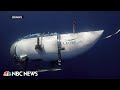 Deep sea expert discusses search for Titanic submersible