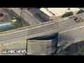 Explosion destroys section of I-95 in Philadelphia