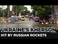 Flood-ravaged Kherson hit by Russian air attacks