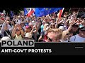 Hundreds of thousands march in Poland anti-government protests