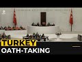 Oath-taking ceremony in Ankara: Newly elected members of parliament sworn in