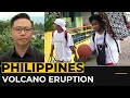 Philippines volcano: Residents flee as eruption threat looms