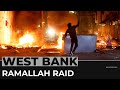 Three shot as Israeli forces raid Ramallah in occupied West Bank