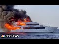 Watch: Diving boat engulfed in flames off Egypt’s Red Sea coast