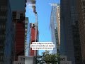 A crane collapsed off of a building in New York City, injuring 5 people including a firefighter.