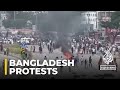 Bangladesh protests: Police fire tear gas in Dhaka