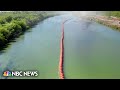DOJ threatens to sue Texas governor over Rio Grande buoy barrier