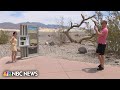 ‘Heat seekers’ revel in Death Valley’s record temperatures