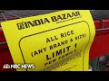 India’s ban on rice export triggers panic buying across the U.S.