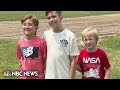 Michigan boys save a 7-year-old from drowning