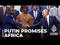 Putin promises grains, debt write-off as Russia seeks Africa allies