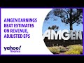 Amgen earnings beat estimates on revenue, adjusted EPS