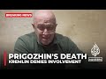 Kremlin denies it killed Prigozhin: Spokesman: claims are an 'absolute lie'