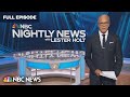 Nightly News Full Broadcast - Aug. 31