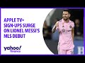 Apple TV+ sign-ups surge on Lionel Messi’s MLS debut