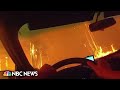Bodycam shows Washington state deputy narrowly escape raging wildfire