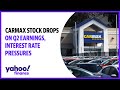 CarMax stock drops on Q2 earnings, interest rate pressures