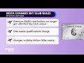Delta changes SkyMiles program, trims lounge access for Amex cardholders