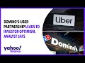 Domino's-Uber partnership could lead to investor optimism, analyst says