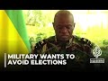 Gabon coup leader says military will not rush into elections