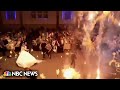 More than 90 people dead after Iraq wedding erupts in fire